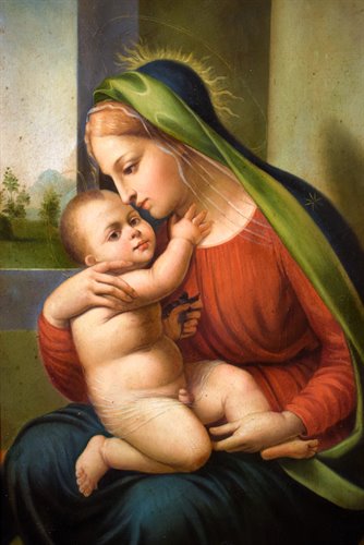 Vierge à l'Enfant (Vierge de Tendresse)